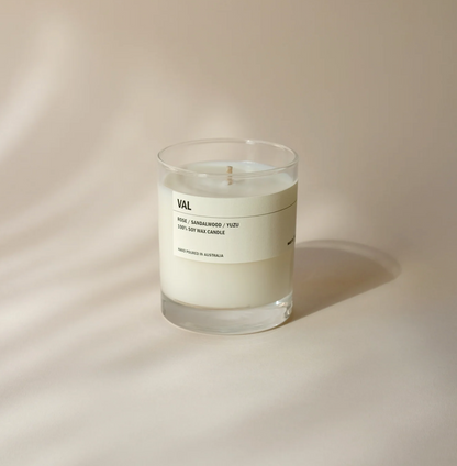 We Are Posie - Clear Tumbler Soy Candle 300g