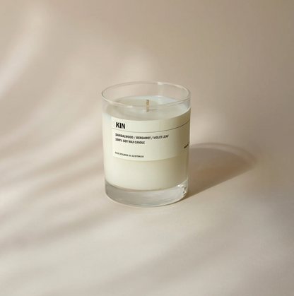 We Are Posie - Clear Tumbler Soy Candle 300g